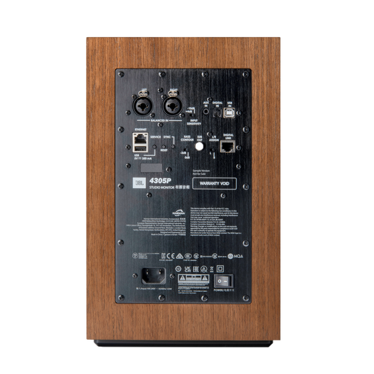 4305P Studio Monitor - Brown - Powered Bookshelf Loudspeaker System - Detailshot 2 image number null